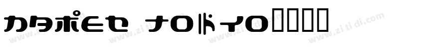 named tokyo字体转换